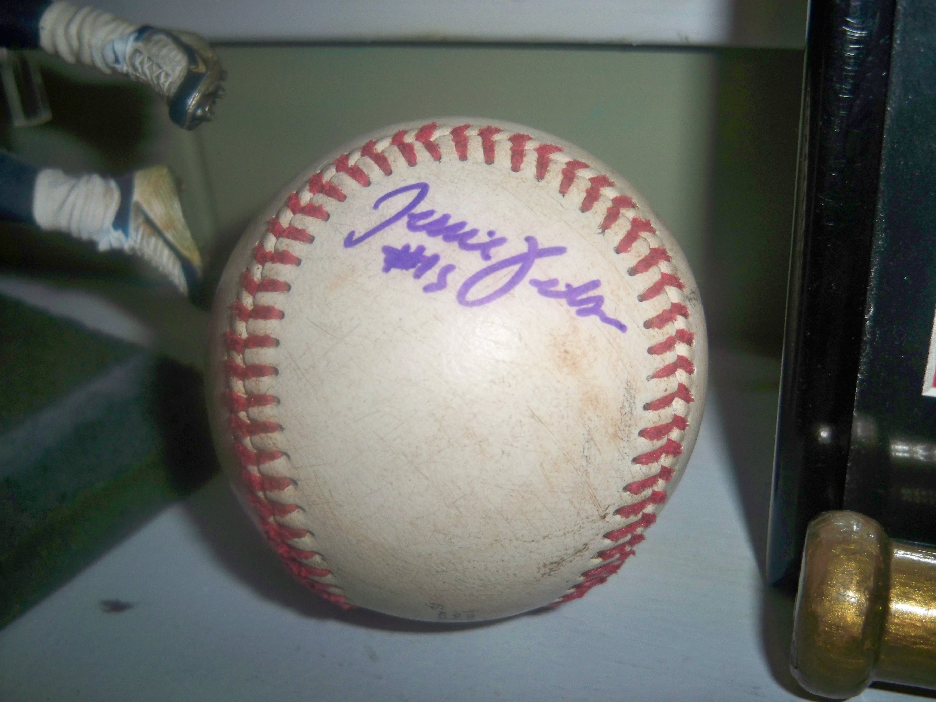 autographed ball
